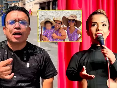 Chikiplum y Chikipluna chocan por manutencin de hija y lanzan acusaciones.