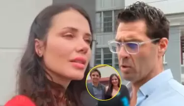 Maju Mantilla rechaza acusaciones de infidelidad a su esposo con productor.