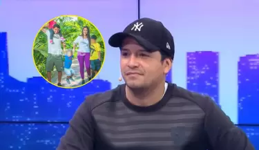 Reimond Manco adopt a los nios de su esposa como sus hijos