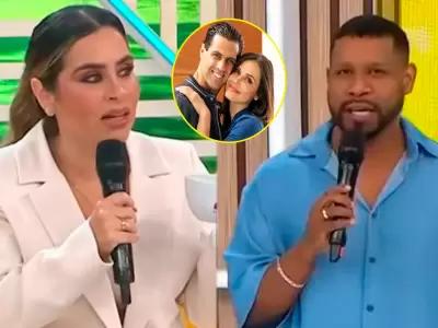 Ethel Pozo frena a Edson Dvila de hablar de polmica tema que sera sobre Maju Mantilla.