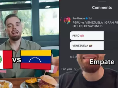 Ibai anuncia empate entre Per y Venezuela