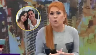 Magaly Medina revela inesperado detalle sobre la relacin de Maju Mantilla y Gustavo Salcedo.