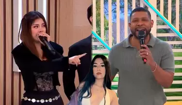 Edson Dvila pide a Milenka Nolasco cuando Zully confunde su nombre.