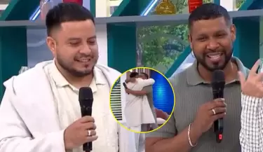 Novio de Edson Dvila lo sorprende en su cumpleaos