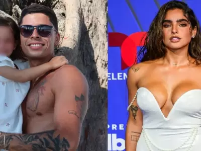 Periodista espaol revel que Isander Prez, expareja de la modelo, tomara esta medida para proteger a su pequea del escndalo.