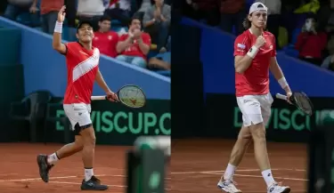 Ignacio Buse y Gonzalo Bueno ponen arriba al Per en la Copa Davis 2025.