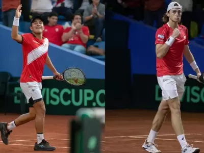 Ignacio Buse y Gonzalo Bueno ponen arriba al Per en la Copa Davis 2025.