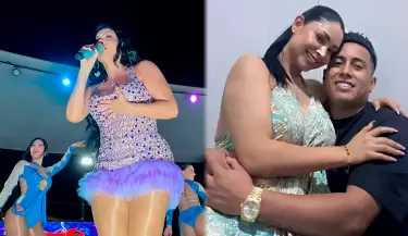 Pamela Franco responde si piensa tener un beb con Christian Cueva.