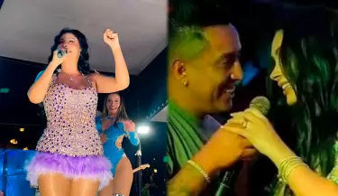 Pamela Franco adelanta sorpresas y posible tema con Christian Cueva.