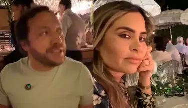 Esposo de Ethel Pozo hace polmica broma en su aniversario.