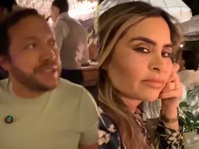 Esposo de Ethel Pozo hace polmica broma en su aniversario.