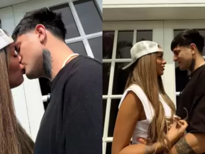 Diealis y Shirley Arica se dan apasionado beso