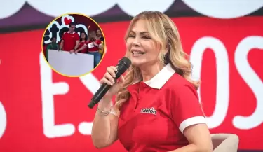 Gisela Valcrcel reaparece en la Teletn 2025 y realiza generosa donacin.