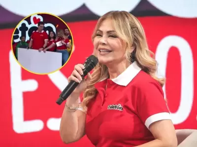 Gisela Valcrcel reaparece en la Teletn 2025 y realiza generosa donacin.