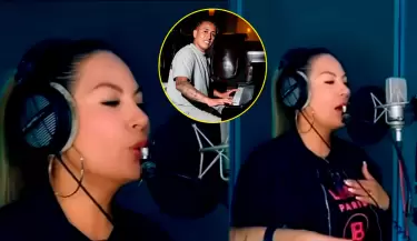 Pamela Lpez sorprende con cancin donde mandara dardos a Christian Cueva.