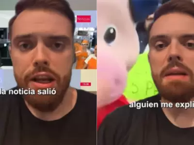 Ibai sorprendido por la locura tras el triunfo del pan con chicharrn