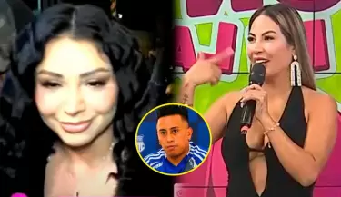 Pamela Franco defiende a Christian Cueva de Pamela Lpez por sus retoques