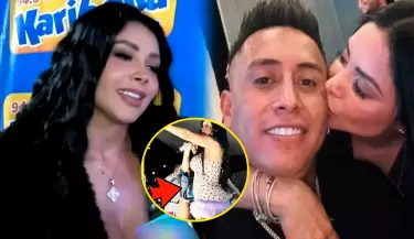 Pamela Franco responde a rumores de un posible embarazo de Christian Cueva
