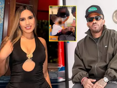 Darinka Ramrez exige ms compromiso a Jefferson Farfn como padre tras ver a su hija.