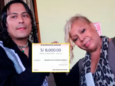 Luca de la Cruz niega robo tras depsito errneo de 8 mil soles.