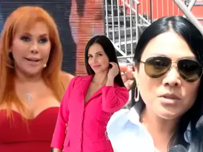 Magaly Medina cuestiona a Tula Rodrguez por dar su apoyo a Maju Mantilla.