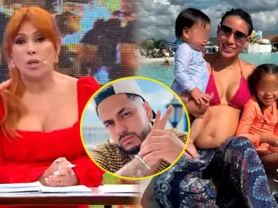 Magaly llama 'confiada' a Samahara Lobatn tras su viaje a USA sin Bryan Torres