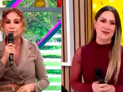 Janet Barboza le responde con todo a Angie Chvez.