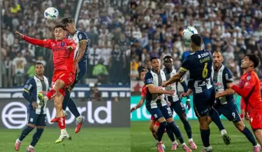 Alianza Lima empat 0-0 con la U. de Chile en Matute.