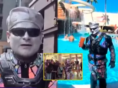 Robotn brilla en las calles de Estados Unidos con visa de trabajo.