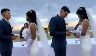 Joven reclama a su esposa por haberle sido infiel