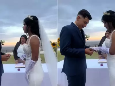 Joven reclama a su esposa por haberle sido infiel