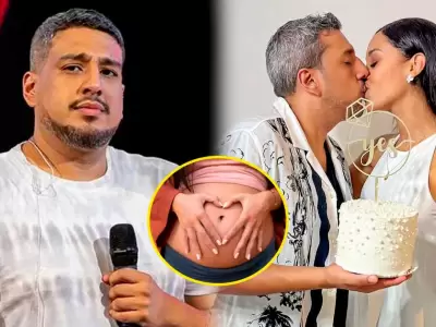 Ricardo Mendoza habra anunciado que ser padre en su show de 'HH' en Pars