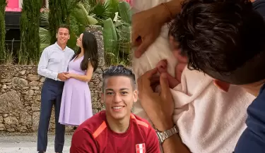 Cristian Benavente se convierte en padre por primera vez.