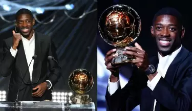 Ousmane Dembl se llev el Baln de Oro 2025 tras una temporada brillante con el PSG.