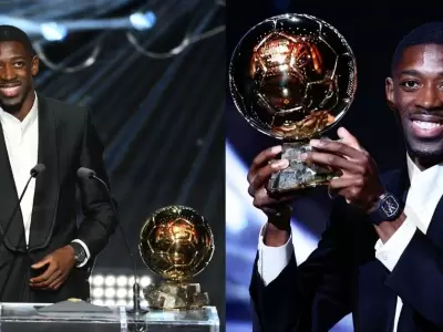 Ousmane Dembl se llev el Baln de Oro 2025 tras una temporada brillante con el PSG.