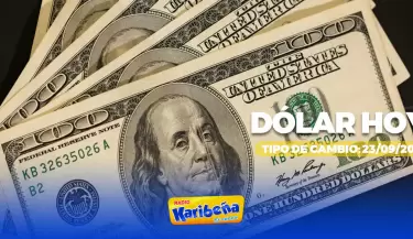 Precio del dlar hoy, 23 de setiembre.