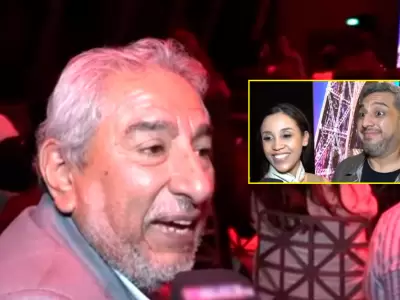 Pap de Ricardo Mendoza festeja que se convertir en abuelo.