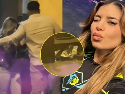 Flavia Laos protagoniza momento inesperado en la calle.