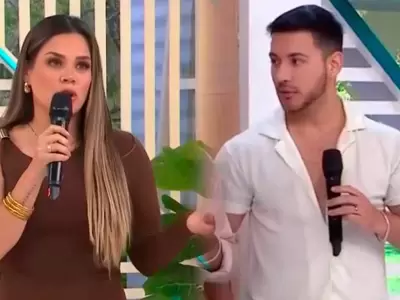 Andrea San Martn enfrenta a Jean Paul Santa Mara por burlarse