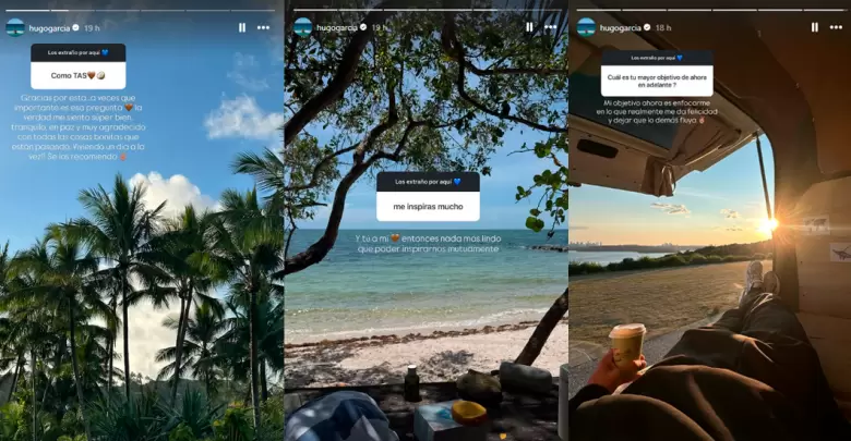 Hugo Garca responde preguntas en Instagram. (Captura de pantalla)