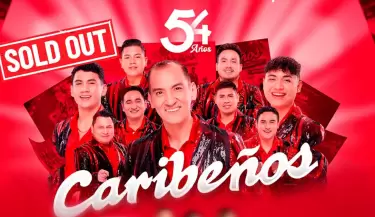 Caribeos de Guadalupe hace 'sold out' para su concierto por sus 54 aos