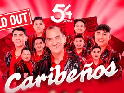 Caribeos de Guadalupe hace 'sold out' para su concierto por sus 54 aos
