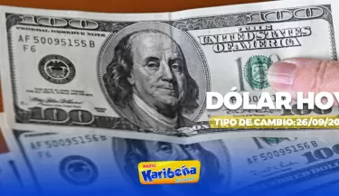 Precio del dlar hoy, 26 de setiembre.