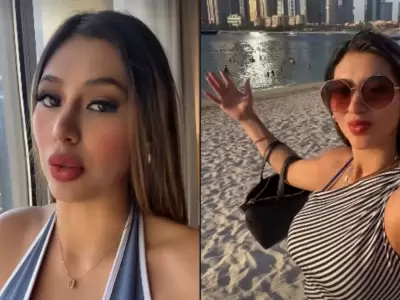 Maryjane Ramrez se fue de viaje a Dubi con su sugar daddy