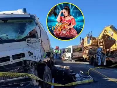 Cantante folclrica, Muequita Flor, fallece en accidente de trnsito