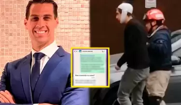 Gustavo Salcedo se pronuncia tras agredir a exproductor de Maju Mantilla