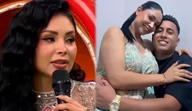 Pamela Franco bromea sobre presunto embarazo con Christian Cueva.