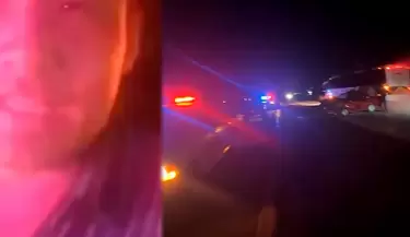 Reportero descubri en vivo que las vctimas del accidente eran sus familiares.
