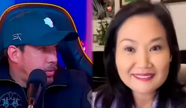 Gabriel Calvo contesta a Keiko Fujimori tras afirmar que l est divorciado.