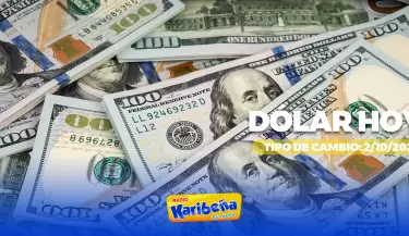 Precio del dlar hoy, 2 de octubre.